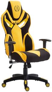 Krzesło biurowe Dayana czarny/żółty