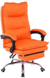 Krzesło biurowe Elora pomarańczowe
