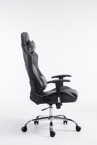Krzesło biurowe Estrella czarny/brązowy