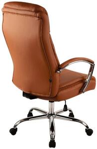 Krzesło biurowe Irene jasnobrązowe