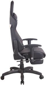 Krzesło biurowe Ivanna czarny/brązowy