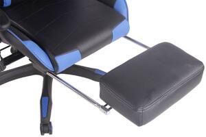 Krzesło biurowe Ivanna czarny/niebieski