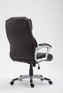 Krzesło biurowe Julie brązowe