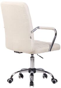 Krzesło biurowe Kassidy kremowe