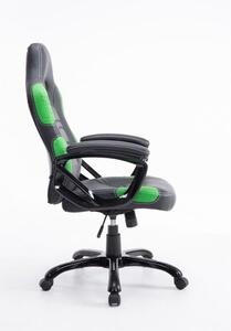 Krzesło biurowe Kataleya czarny/zielony