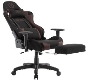 Krzesło biurowe Kash czarny/brązowy