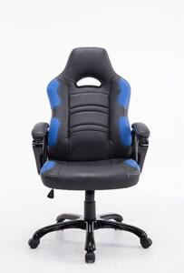 Krzesło biurowe Kataleya czarno/niebieskie