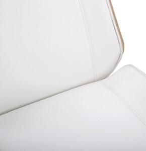 Krzesło biurowe Laney natura/biały