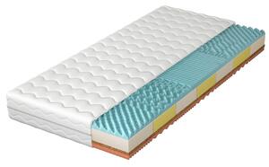 Materac piankowy z matą kokosową i pianką profilowaną 7-strefową Dormio 70x200