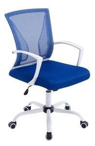 Krzesło biurowe Lylah niebieskie