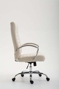 Krzesło biurowe Mara kremowe