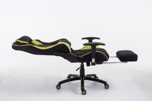 Krzesło biurowe Saige czarne/zielone