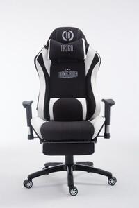 Krzesło biurowe Saige czarno-białe