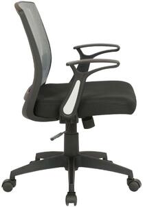 Krzesło biurowe Melina czarny/szary