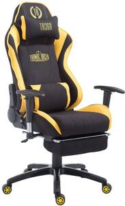 Krzesło biurowe Marilyn czarny/żółty
