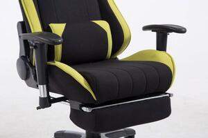 Krzesło biurowe Saige czarne/zielone