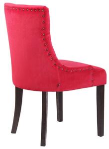 Krzesło do jadalni Antonella czerwone