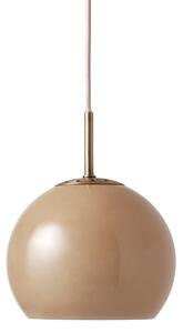 Lampa Wisząca FRANDSEN, Ball, ściemnialny, brąz rdzawy, jadalnia, szkło