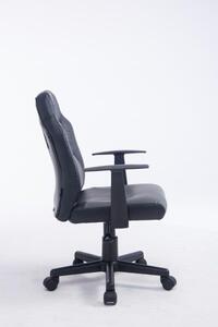 Krzesło biurowe dla dzieci Alora czarne/szare