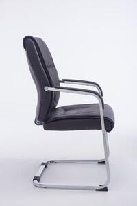 Krzesło biurowe Luis brązowe