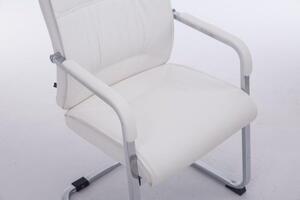 Krzesło biurowe Luis białe