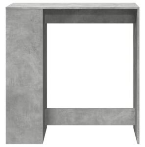 Stolik barowy z przegrodami, szarość betonu, 101x40x103,5 cm