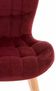 Krzesła Ailani czerwone