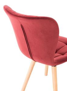 Krzesła Ailani czerwone