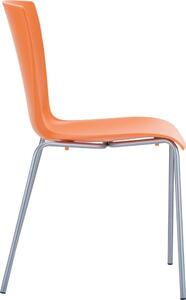 Krzesło Camila pomarańczowe