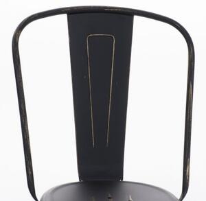Krzesło Nora czarno-złote