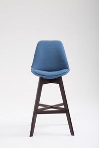 Krzesło barowe Rodney niebieskie