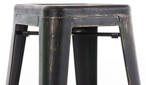 Kristopher Krzesło barowe czarno-złote
