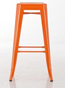 Krzesło barowe Genesis pomarańczowe