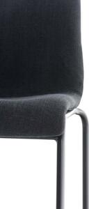 Krzesło barowe Anders czarne
