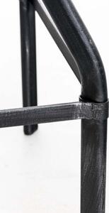Krzesło barowe Atreus antyczne srebrne