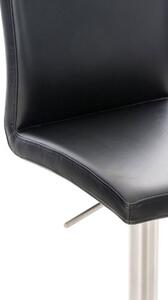 Krzesło barowe Aydin czarne