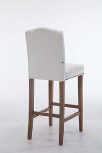 Krzesło barowe Benicio białe