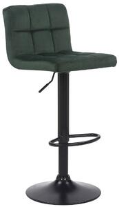 Krzesło barowe Bobby zielone