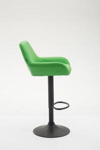 Krzesło barowe Brodie zielone