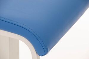 Krzesło barowe Braden niebieskie