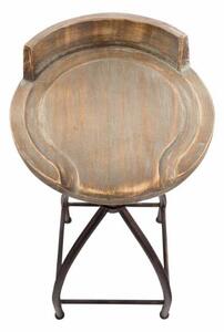 Krzesło barowe Dior brązowe
