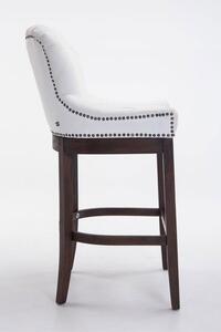 Krzesło barowe Hassan białe
