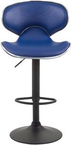 Krzesło barowe Jon niebieskie