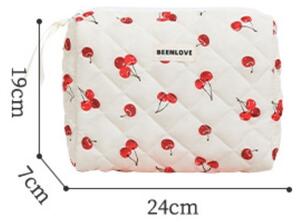 Kosmetyczna torba BEENLOVE 19x24 cm kremowa