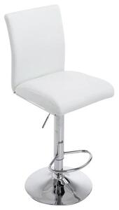 Krzesło barowe Kristian białe
