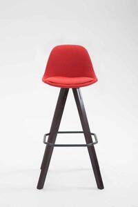 Krzesło barowe Wesson czerwone
