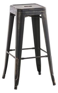 Kristopher Krzesło barowe czarno-złote