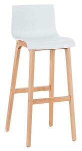 Krzesło barowe Kase białe