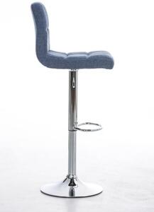 Krzesło barowe Musa niebieskie