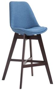Krzesło barowe Rodney niebieskie